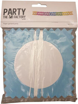 Slinger papier 6m feest | 5 stuks