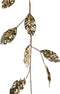 Slinger pe l2b12h120 cm licht goud kerst