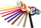Slinger stroken, l: 16 cm, b: 15 mm, 2400 stuks, diverse kleuren