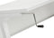 Slinger verstelbaar zit/zit bureau NLST breed 180CM diep 80 cm bladkleur Kersen framekleur Aluminium (RAL9006)