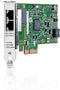 HPE Ethernet 1Gb 2-port BASE-T BCM5720 Adapter - Netwerkadapter - 2x Ethernet 1Gbps - PCI-e 2.0 x1