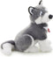 Trudi Knuffel Hond Huskey 35 Cm Grijs/wit