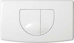 Plieger Main - Bedieningspaneel Toilet - Dual flush 2 knoppen - Wit