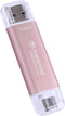 Transcend ESD310 - Draagbare SSD 512GB - 10 Gbps - Roze