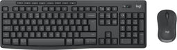 Logitech MK370 - Draadloze Toetsenbord en Muis Combo - Morsbestendig - Grafiet