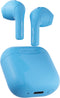 Happy Plugs JOY - Draadloze hoofdtelefoon - 12 uur speeltijd - Blauw