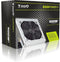 TooQ TQEP-500SSE - Voedingsbron ATX 500W - 4x SATA - Zilver