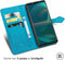 iMoshion Hoesje Geschikt voor Sony Xperia 5 IV Hoesje Met Pasjeshouder - iMoshion Mandala Bookcase - Turquoise