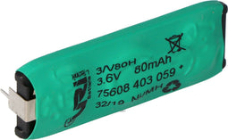 Varta 3 / V80H NiMH oplaadbare NiMH knoopcel 3-pack 55608403059