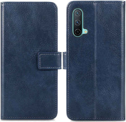 iMoshion Hoesje Geschikt voor OnePlus Nord CE 5G Hoesje Met Pasjeshouder - iMoshion Luxe Bookcase - Donkerblauw