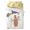 Happy Friday Duvet cover set 2 pieces Jungle life 100x135 cm (Cot) Multicolor