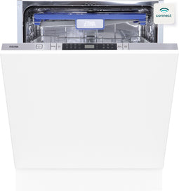 ETNA VW740NC - Volledig geïntegreerde vaatwasser - Koolborstelloze motor 14 couverts - Energieklasse B