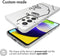 iMoshion Hoesje Geschikt voor Samsung Galaxy A53 Hoesje Siliconen - iMoshion Design hoesje - Wit / Line Art Woman White