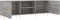 vidaXL - Tv-meubel - 150x30x50 - cm - bewerkt - hout - grijs - sonoma - eikenkleurig