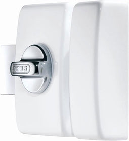 Slot - ABUS - V83 CB 45 W EK - Witte kast, stalen sluitplaat, chroomstalen grendel - Dubbele cilinder