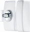 Slot - ABUS - V83 CB 45 W EK - Witte kast, stalen sluitplaat, chroomstalen grendel - Dubbele cilinder
