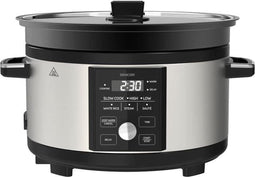 Slowcooker - SENCOR - SPR 5520SS - 5,5 L - Grijs/Zwart