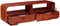vidaXL - Tv-meubel - 116x30x40 - cm - massief - sheeshamhout