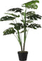 Mica Decorations Monstera - Kunstplant staand - H100 cm - Groen