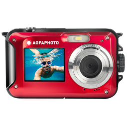 AGFAPHOTO WP800 Realishot Waterproof Rood Camera Rood