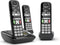 Gigaset A735A - DECT-telefoon - 3 handsets met antwoordapparaat en handsfree (3 stuks)