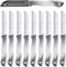 DKS Solingen Tomatenmes - Gekarteld RVS Lemmet - 19,5cm Grijs/Wit - 10 stuks