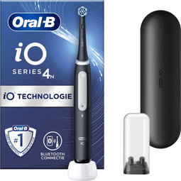 Oral-B iO 4 Volwassene Roterende tandenborstel Zwart
