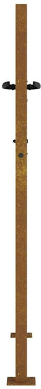 vidaXL - Poort - 105x155 - cm - cortenstaal