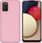 iMoshion Hoesje Geschikt voor Samsung Galaxy A02s Hoesje Siliconen - iMoshion Color Backcover - Roze