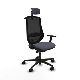 Bureaustoel Piqueras y Crespo D036N2H Donker grijs