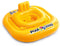 Intex Pool School Deluxe - Baby Float - 79 x 79 cm - Geel