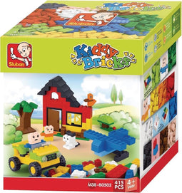 Sluban Kiddy Bricks - Basis Bouwstenen 415 stuks M38-B0502Sluban