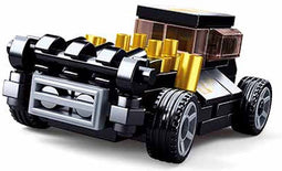Sluban Power Bricks - Black Hod Rod