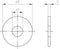 Sluitring ISO 7093 - M12 - Verzinkt (Zn)