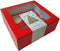 Sluitsticker - Happy Holidays (200 x 60 mm - rol van 100 stuks)