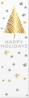 Sluitsticker - Happy Holidays (200 x 60 mm - rol van 100 stuks)