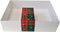 Sluitsticker Kerst - ruit (200 x 60 mm - rol van 100 stuks)
