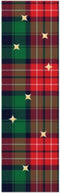Sluitsticker Kerst - ruit (200 x 60 mm - rol van 100 stuks)
