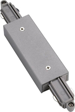 SLV 143102 230V-railsysteemcomponenten Koppelstuk 1-fasig Zilver
