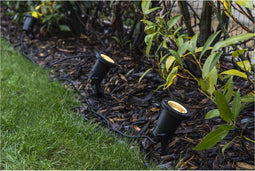 SLV buiten grondspot Nautilus Spike Xl - zwart