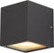 SLV buiten wandlamp Sitra Cube - gx53 - antraciet