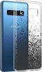 iMoshion Hoesje Geschikt voor Samsung Galaxy S10 Hoesje Siliconen - iMoshion Design hoesje - Zwart / Transparant / Splatter Black