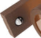 TRIO SAMBESI - Wandlamp - Bewegingssensor - Roestbruin - IP44