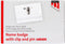 Badge Quantore met clip en speld 60x90mm | 24 stuks