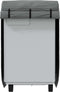vidaXL - Paardentrailerhoes - 334x148x230 - cm - vliesvlies - grijs