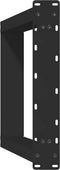 vidaXL - Eettafelpoten - 2 - st - U-vormig - 60x(72-73) - cm - staal - zwart