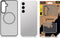 SM-S926B Galaxy S24 Plus Hoesje - Tactical MagForce Hyperstealth - Geschikt voor magsafe Licht grijs