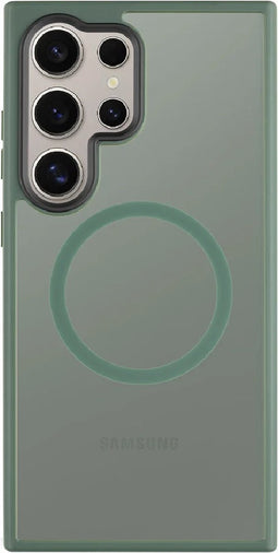 SM-S928B Galaxy S24 Ultra Hoesje - Tactical MagForce Hyperstealth - Geschikt voor magsafe Bos groen