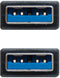 Nanocable 10.01.1001-BK - USB A - Male/male - 100cm - Zwart