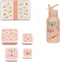 BEAU by Bo Sticky Lemon rugzak small + A Little Lovely Company back to school set Vlinders